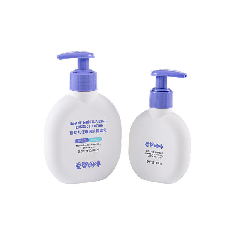 Enkelt och vackert lila lock runt PE-flaska